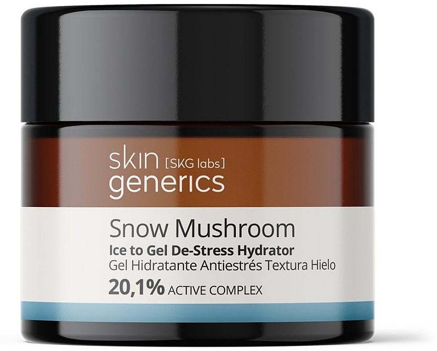 Gesichtsgel - Skin Generics Snow Mushroom Ice to Gel De-Stress Hydrator 20,1% Active Complex — Bild N1