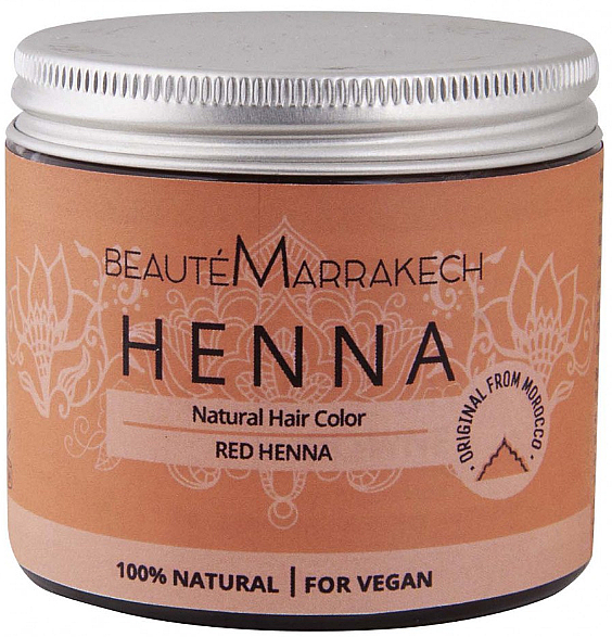 Natürliche Henna für das Haar - Beaute Marrakech Henna — Bild N1