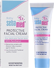 GESCHENK! Gesichtscreme für Babys - Sebamed Baby Protective Facial Cream (Mini)  — Bild N1