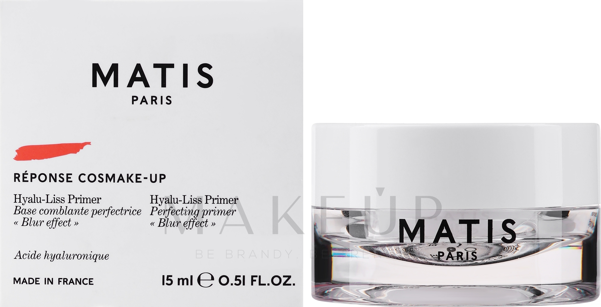 Glättender Gesichtsprimer mit Hyaluronsäure - Matis Reponse Teint Hyalu Liss Primer — Bild 15 ml