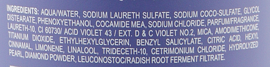 Haarshampoo gegen Gelbstich mit violetten Pigmenten - Lisap Light Scale Care — Bild N5