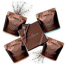 Gesichts- und Körperpflegeset - Cocosolis Luxury Coffee Scrub Box (Körperpeeling 3x70g + Gesichtspeeling 70g) — Bild N1