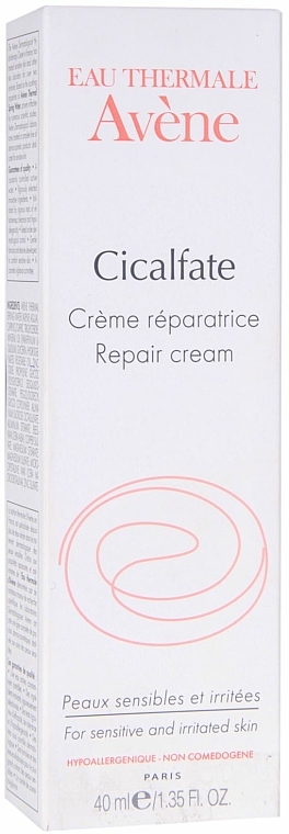 Reparierende Gesichtscreme für empfindliche und gereizte Haut - Avene Cuivre-Zinc Cicalfate Repair Cream — Bild N2