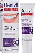 Düfte, Parfümerie und Kosmetik Aufhellende Zahnpasta White & Brilliant - Denivit