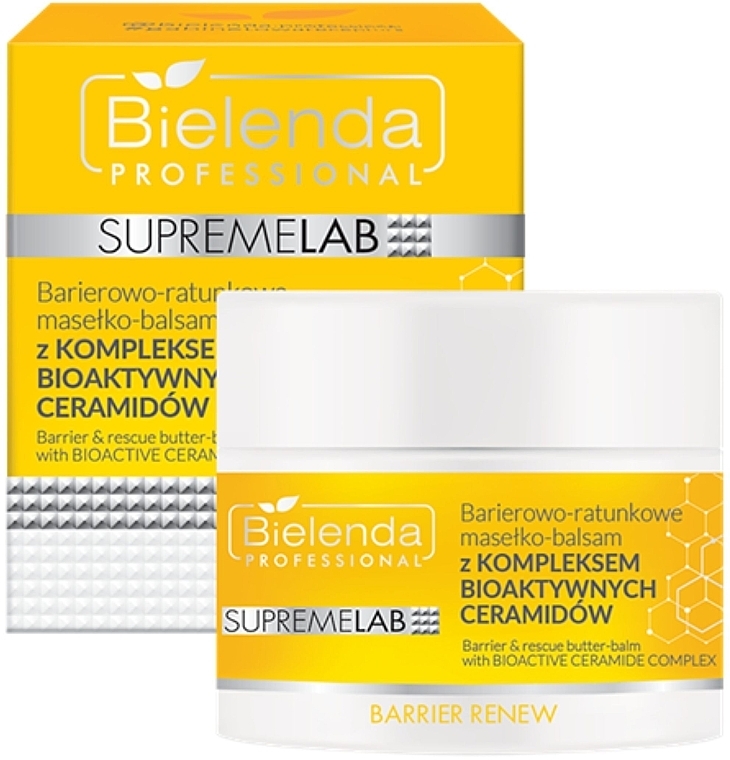 Ölbalsam zur Wiederherstellung der Hautbarriere - Bielenda Professional Supremelab Barrier Renew Barrier & Rescue Butter Balm — Bild N1