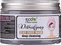 Reinigende Gesichtsmaske mit Tonerde - Eco U Detoxifying Deep Cleansing Clay Face Mask — Bild N2