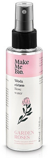 Intensiv feuchtigkeitsspendendes Damaszener Rosenwasser - Make Me Bio Damask Rose Flower Water