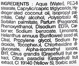 Reinigungsmilch für normale und Mischhaut mit Grapefruitextrakt - Sothys Vitality Cleansing Milk  — Bild N2