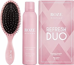 Düfte, Parfümerie und Kosmetik Haarpflegeset - Roze Avenue Refresh Duo (Trockenshampoo 250ml + Haarbürste 1 St.)
