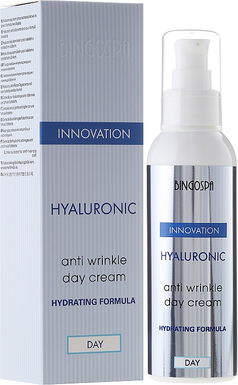 Feuchtigkeitsspendende Anti-Falten Tagescreme mit Hyaluron - BingoSpa Hyaluronic Anti Wrinkle Day Cream