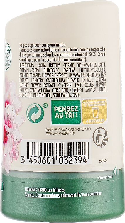 Deodorant mit Kirschblüten- und Hamamelis-Extrakten - L'Arbre Vert Deodorant — Bild N2