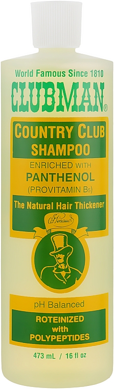 Shampoo mit Provitamin B5 - Clubman Pinaud Country Club Shampoo — Bild N1