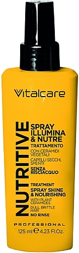 Pflegendes Haarspray - Vitalcare Professional Nutritive Spray Illumina & Nutre Trattamento — Bild N1