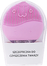 Gesichtsreinigungsbürste BR-030 rosa - Lewer Facial Cleansing Brush Pink — Bild N2