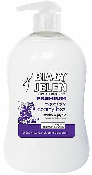 Hypoallergene Flüssigseife mit Holunderbeerextrakt - Bialy Jelen Hypoallergenic Premium Soap Extract From Elderberry