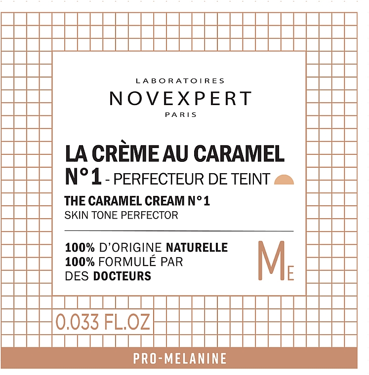 GESCHENK! BB-Creme für helle Haut - Novexpert Pro-Melanin The Caramel Cream (Probe)  — Bild N2