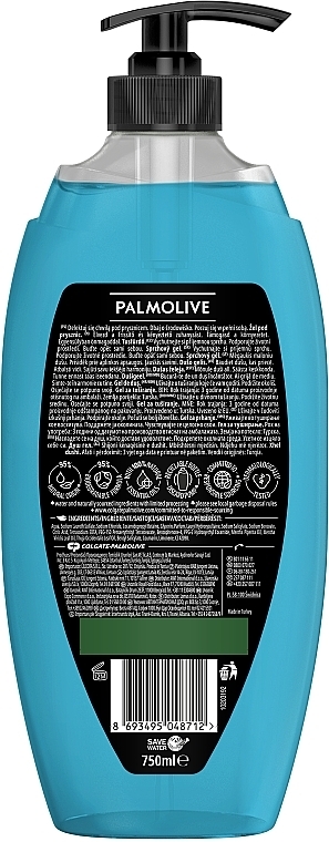3in1 Duschgel für Körper, Gesicht und Haar - Palmolive Sport Naturals Mint And Cedar Oils — Bild N9