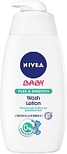 Baby-Waschlotion für trockene und empfindliche Haut - NIVEA Baby Pure & Sensitive Wash Lotion — Bild N1