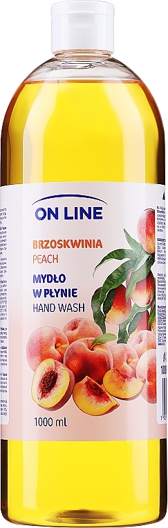 Flüssige Handseife Pfirsich ohne Spender - On Line Peach Hand Wash — Bild N1