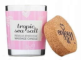 Massagekerze Tropisches Meersalz - Magnetifico Enjoy It Premium Aphrodisiac Massage Candle Tropic Sea Salt — Bild N1