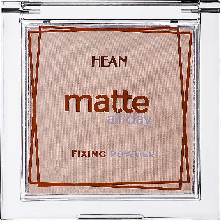 Mattierendes Gesichtspuder - Hean Matte All Day Fixing Powder — Bild N6