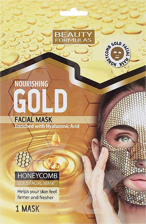 Pflegende Gesichtsmaske - Beauty Formulas Gold Norishing Facial Mask