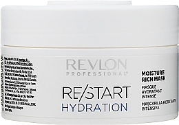 Intensiv feuchtigkeitsspendende Haarmaske mit Betain und Provitamin B5 - Revlon Professional Restart Hydration Moisture Rich Mask — Bild N3