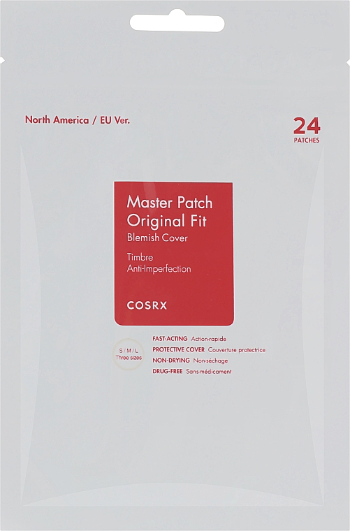 Pflaster gegen Akne - Cosrx Master Patch Original Fit — Bild N1