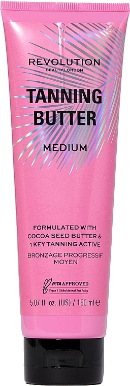 Selbstbräunungsöl - Makeup Revolution Tanning Butter Medium — Bild N1