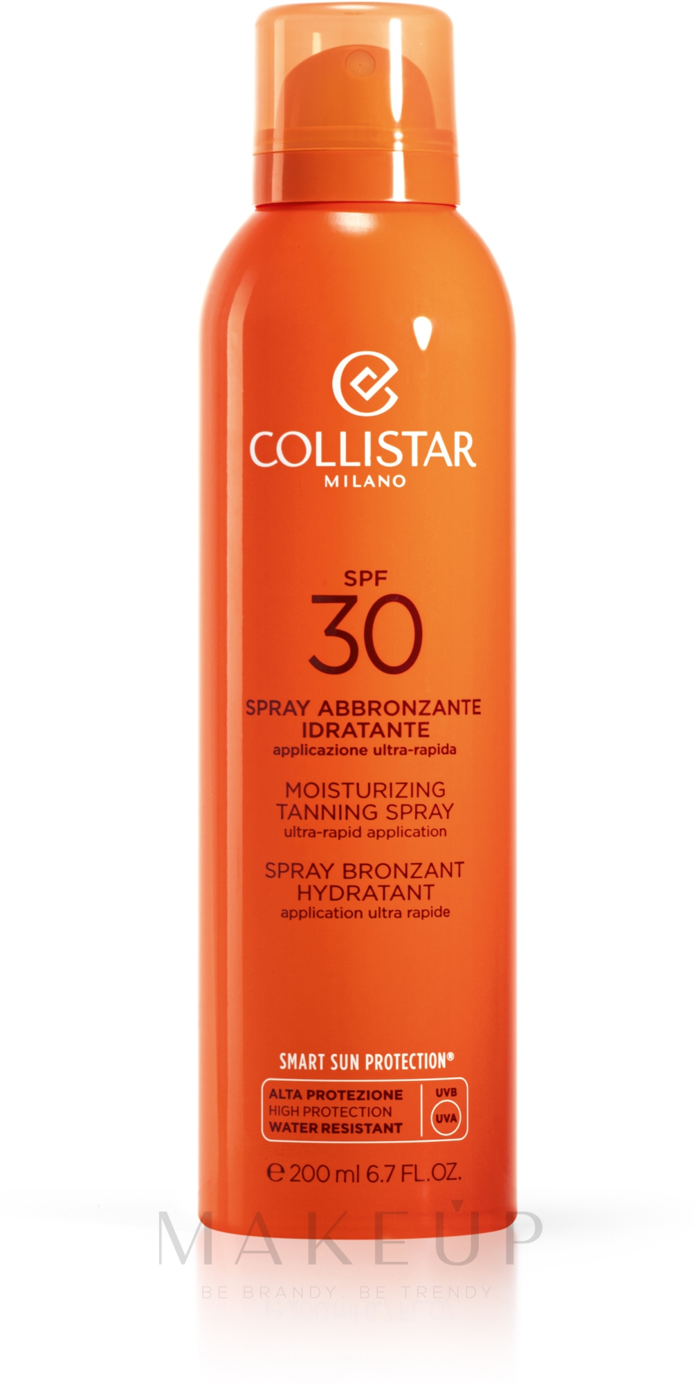 Feuchtigkeitsspendendes Bräunungsspray - Collistar Moisturizing Tanning Spray SPF30 200ml — Bild 200 ml