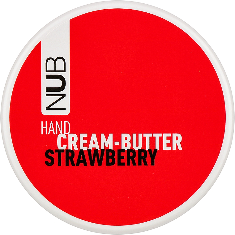 Handcreme mit Mango und Papaya - NUB Spa Care Hand Cream Butter Strawberry — Bild N1