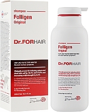 Stärkendes Shampoo gegen Haarausfall - Dr.FORHAIR Folligen Original Shampoo — Bild N2