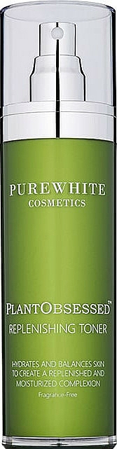 Revitalisierendes Gesichtstonikum für alle Hauttypen mit erfrischender Minze - Pure White Cosmetics Plant Obsessed Replenishing Toner — Bild N1