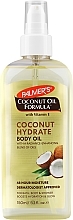 Düfte, Parfümerie und Kosmetik Pflegendes Körperöl mit Kokosnussöl und Grüner-Kaffee-Extrakt - Palmer's Coconut Oil Formula Body Oil
