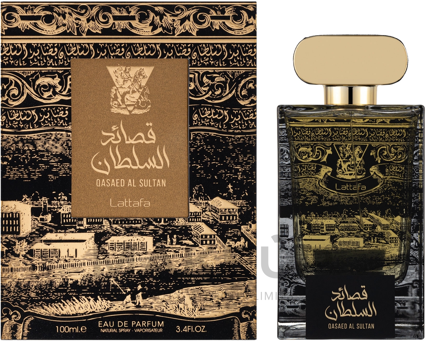 Lattafa Perfumes Qasaed Al Sultan - Eau de Parfum — Bild 100 ml