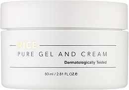 Düfte, Parfümerie und Kosmetik Pflegendes Creme-Gel für das Gesicht - Thank You Farmer Rice Pure Gel and Cream