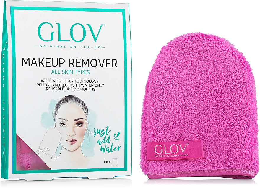 Handschuh zum Abschminken - Glov On The Go Makeup Remover Cozy Rose — Bild N1