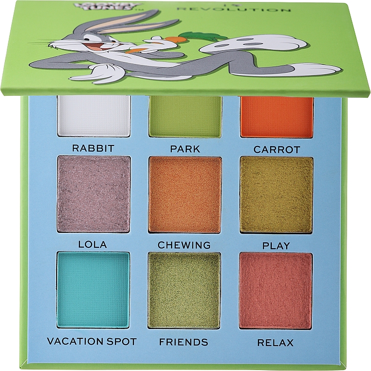 Lidschatten-Palette 9 Farben - I Heart Revolution Looney Tunes Shadow Palette — Bild N1