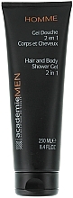 2in1 Duschgel für Männer - Academie Men Hair And Body Shower Gel 2 In 1 — Bild N2