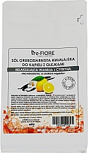 Himalaya-Salz zum Baden mit Vanille und Zitrone - E-fiore Himalayan Salt With Oils Sensual Vanilla With Lemon — Bild N1