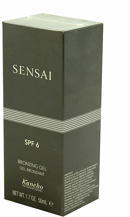 Erfrischendes und transparentes Bräunungsgel mit LSF 6 - Sensai Bronzing Gel SPF 6 — Bild N2