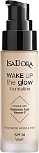 Düfte, Parfümerie und Kosmetik Foundation - IsaDora Wake Up The Glow Foundation SPF 50