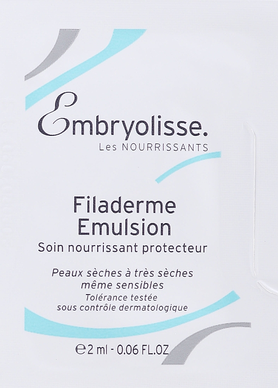 Philaderm-Emulsion für trockene Haut - Embryolisse Laboratories Filaderme Emulsion (Probe)  — Bild N1