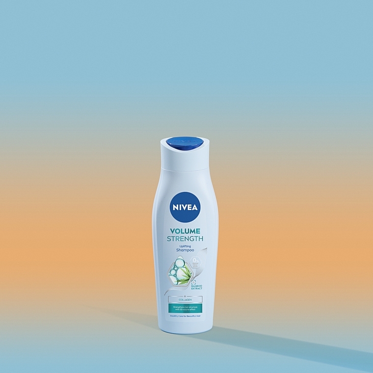 Haarshampoo für mehr Volumen - NIVEA Volumen & Strength Shampoo  — Bild N3