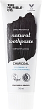 Düfte, Parfümerie und Kosmetik Natürliche Zahnpasta mit Aktivkohle und Fluorid - The Humble Co. Natural Toothpaste Charcoal