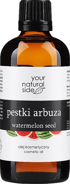 100% natürliches Wassermelonenöl - Your Natural Side Olej — Bild N1