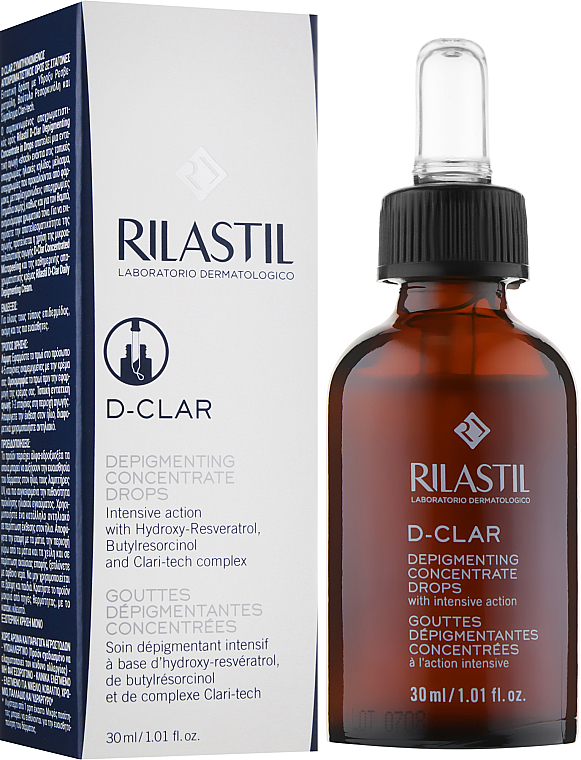 Tonisierendes Konzentrat für zu Pigmentierung neigende Haut - Rilastil D-Clar Depigmenting Concentrate Drops — Bild N2