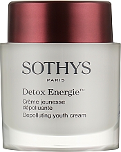 Düfte, Parfümerie und Kosmetik Verjüngende, energiespendende Detox-Gesichtscreme - Sothys Detox Energie Depolluting Youth Cream