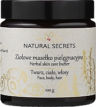 Düfte, Parfümerie und Kosmetik Kräuterbutter für Gesichts-, Körper- und Haarpflege - Natural Secrets Herbal Skin Care Butter 