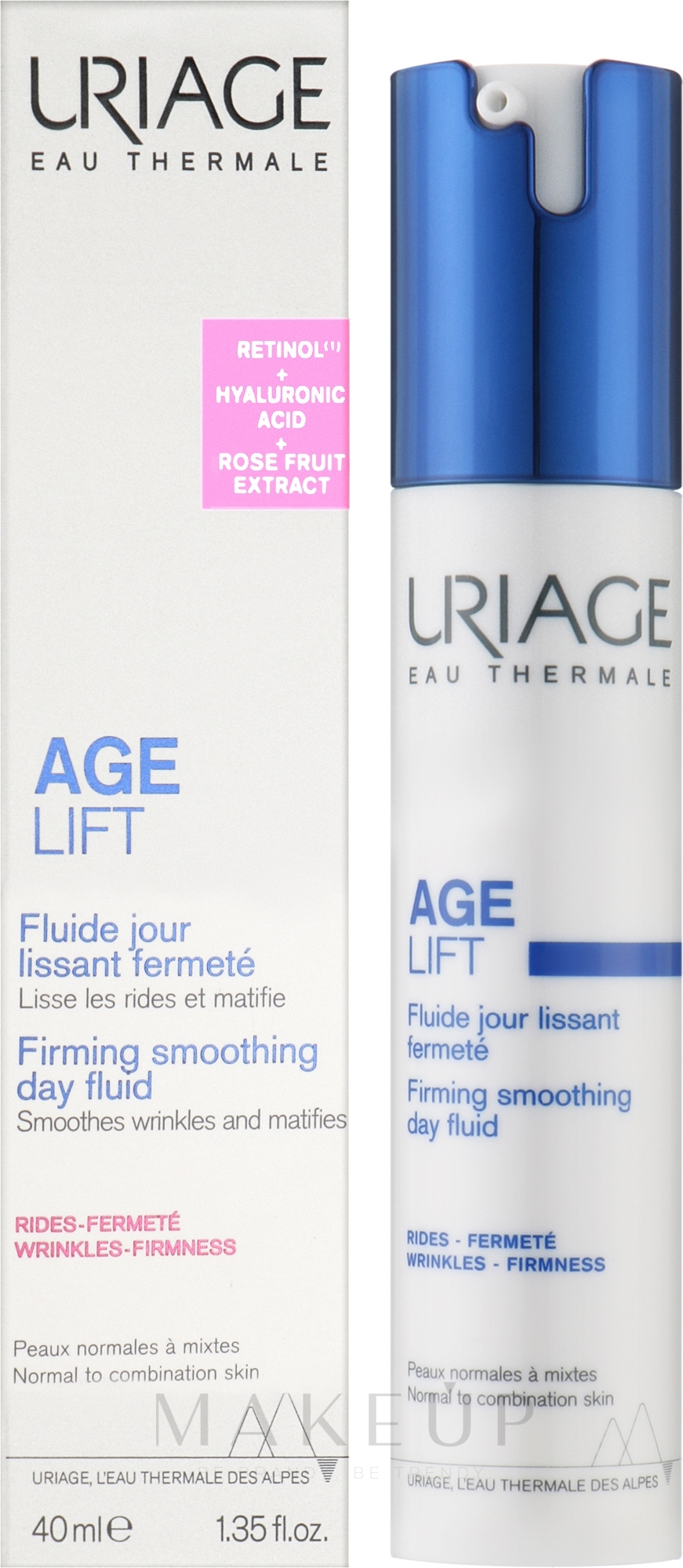 Straffendes und glättendes Tagesfluid - Uriage Age Lift Firming Smoothing Day Fluid — Bild 40 ml